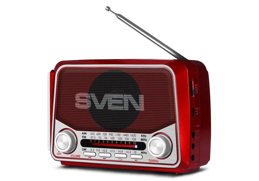 Radio portabil SVEN SRP-525, Roșu