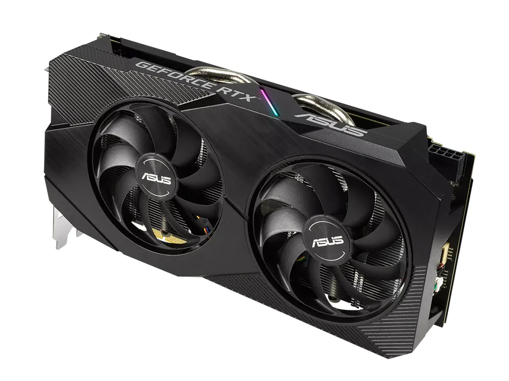 Placă Video ASUS DUAL-RTX2060-O12G-EVO, 12GB GDDR6 192bit