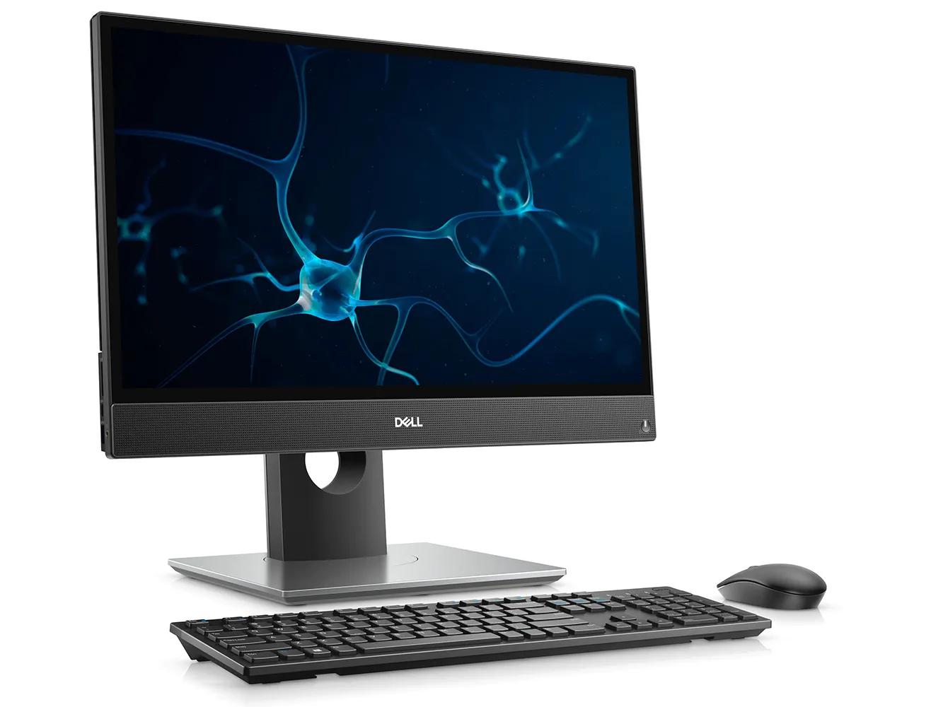 Computer All-in-One DELL OptiPlex 3280, 21,5", Intel Core i3-10105T, 8GB/256GB, Linux Ubuntu, Negru