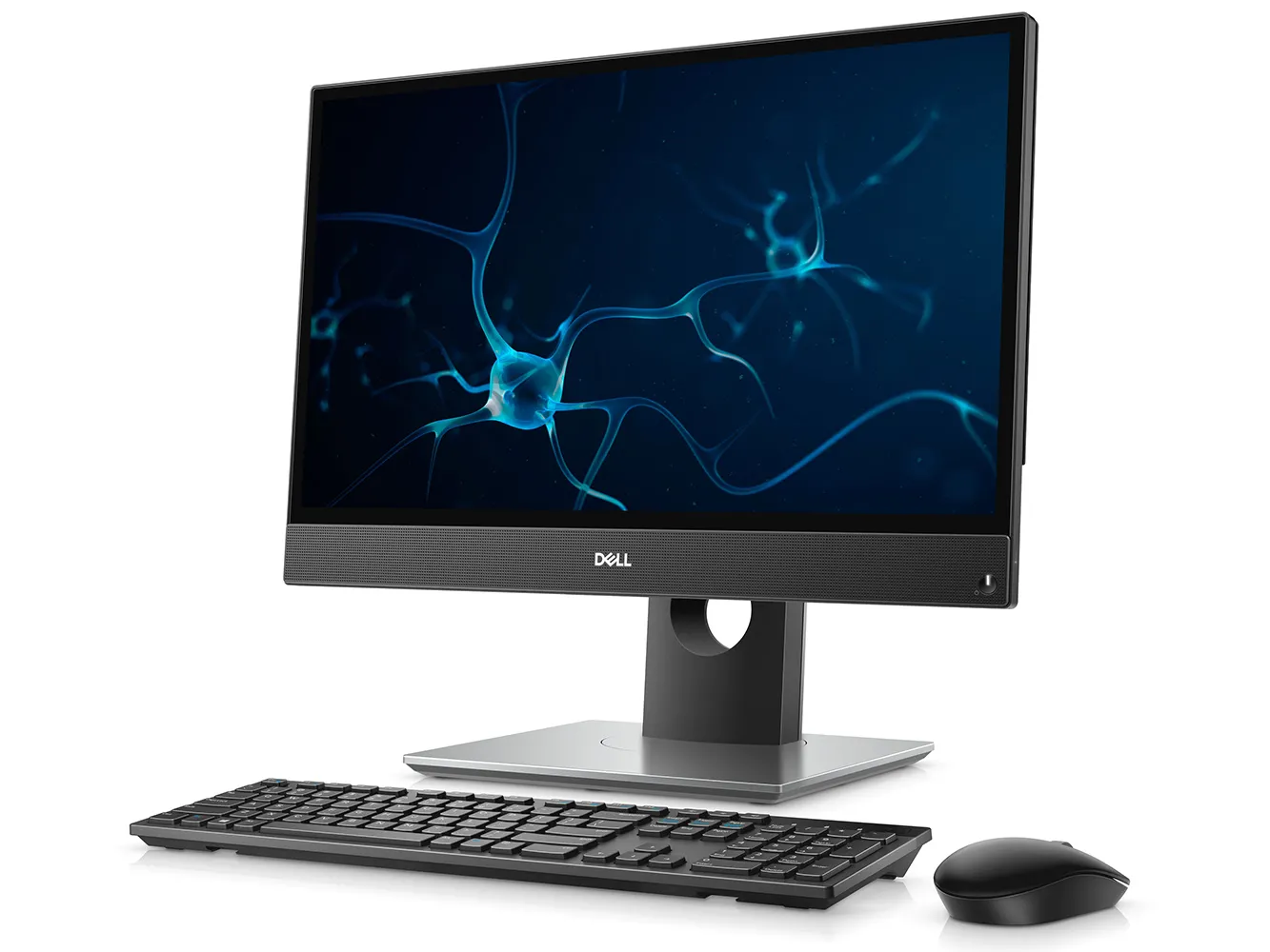 Computer All-in-One DELL OptiPlex 3280, 21,5", Intel Core i3-10105T, 8GB/256GB, Linux Ubuntu, Negru