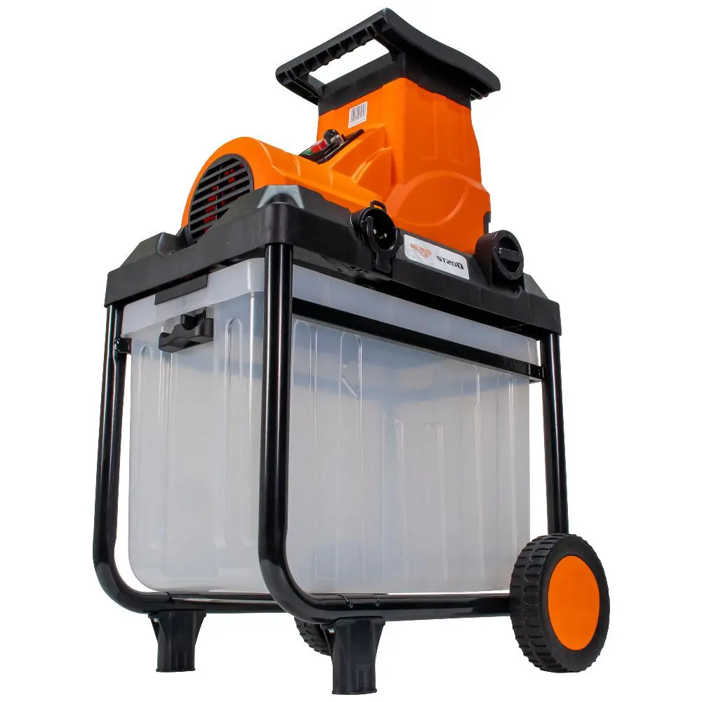 Tocator de crengi si resturi vegetale electric Ruris ST200