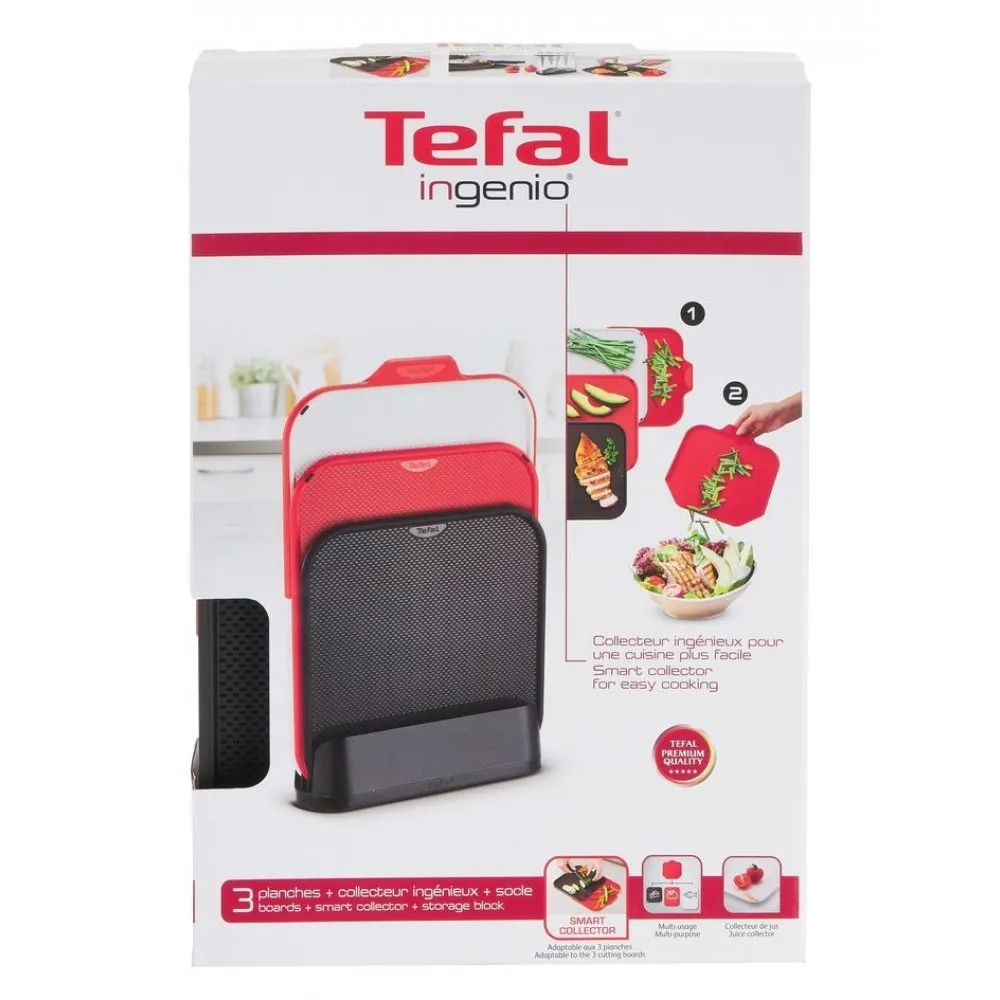 Set de tocătoare de bucătarie Tefal K235S504, Multicolor