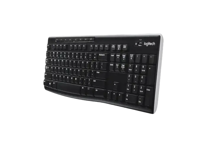Tastatură Logitech K270, Fără fir, Negru