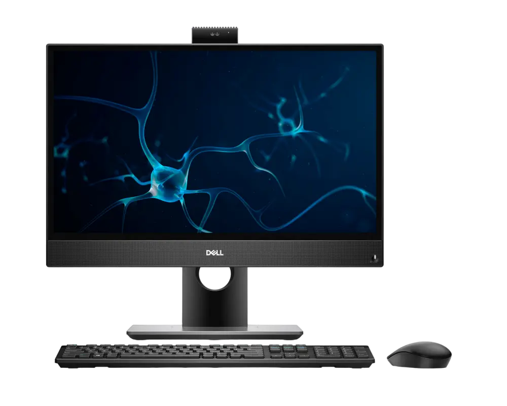 Computer All-in-One DELL OptiPlex 3280, 21,5", Intel Core i3-10105T, 8GB/256GB, Linux Ubuntu, Negru