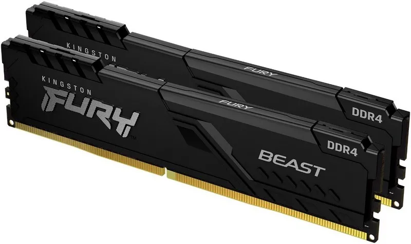 Memorie RAM Kingston FURY Beast, DDR4 SDRAM, 2666 MHz, 16GB, KF426C16BBK2/16