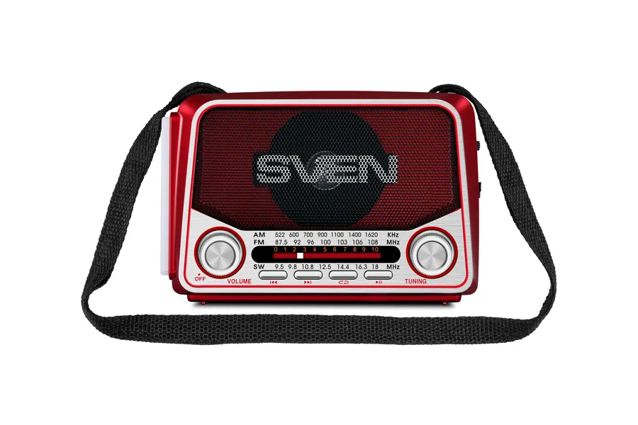 Radio portabil SVEN SRP-525, Roșu
