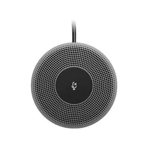 Microfon pentru camera Logitech MEETUP Expansion Mics, Fără fir, Negru