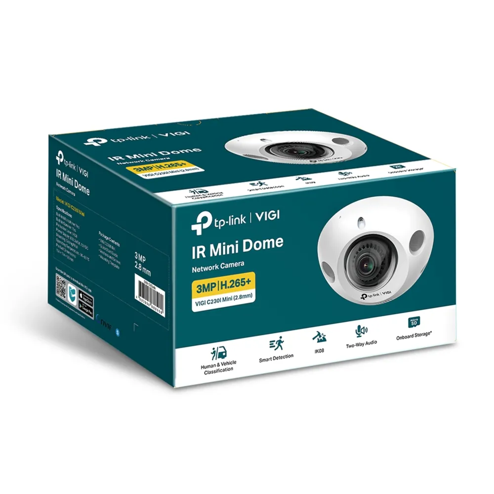 Camera de supraveghere IP TP-LINK VIGI C230I Mini(2.8mm), Alb