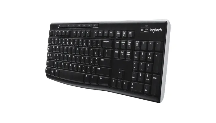 Tastatură Logitech K270, Fără fir, Negru