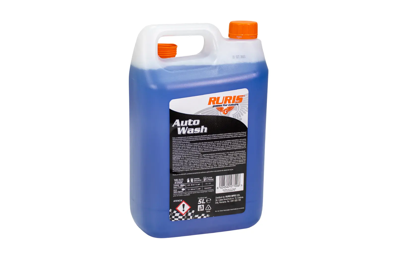 Detergent Ruris Auto Wash 5L