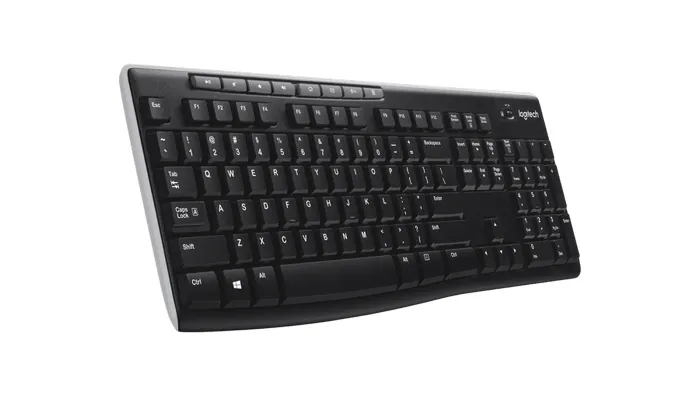 Tastatură Logitech K270, Fără fir, Negru
