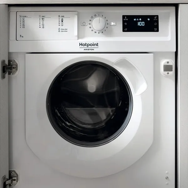 Mașină de spălat Hotpoint-Ariston BI WMHG 71284 EU, 7kg, Alb