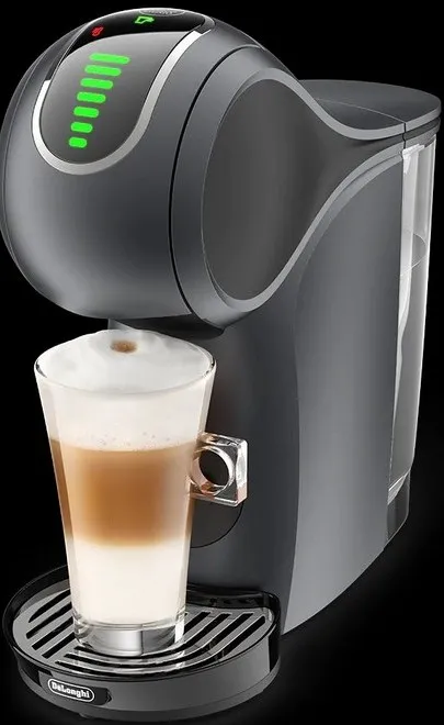 Espressor cu capsule De'Longhi Genio S Touch EDG426GY, 1500W, Gri