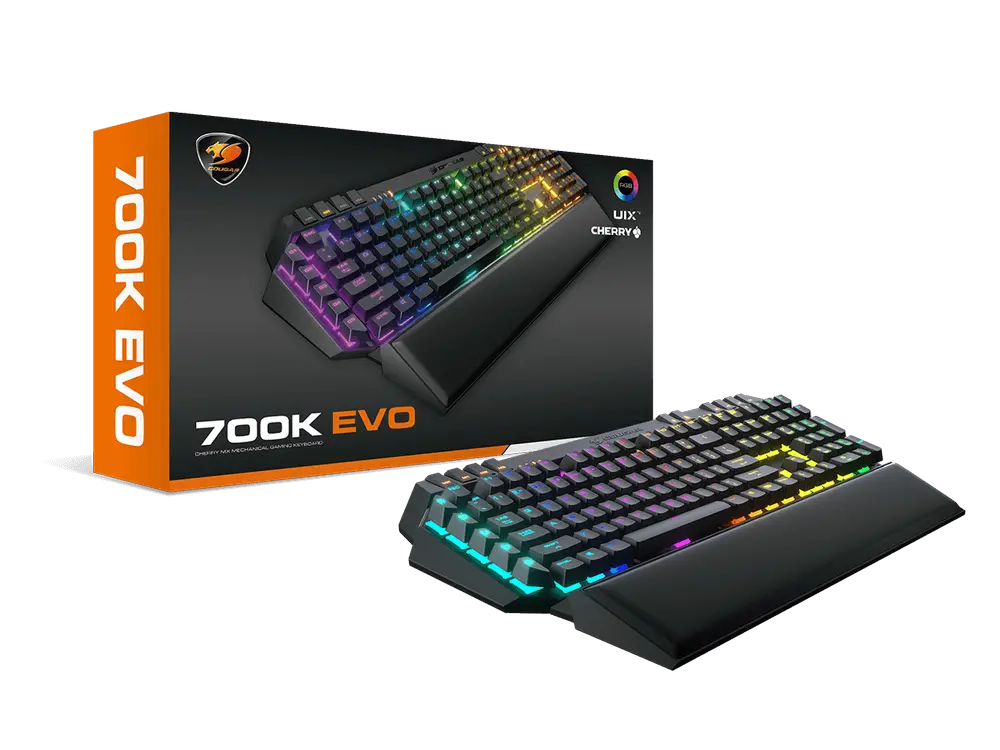 Tastatură Cougar 700K EVO, Cu fir, Negru
