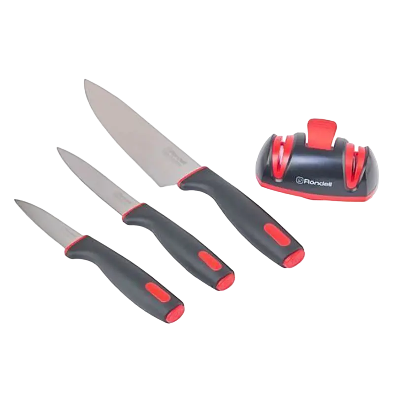 Set de Cuțite Rondell RD-1011, Negru