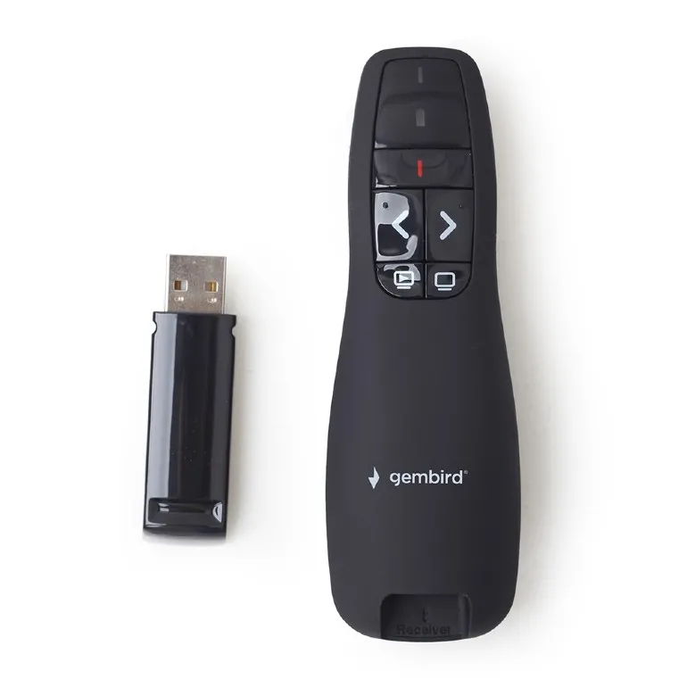 Prezentator Gembird WP-L-02, Negru