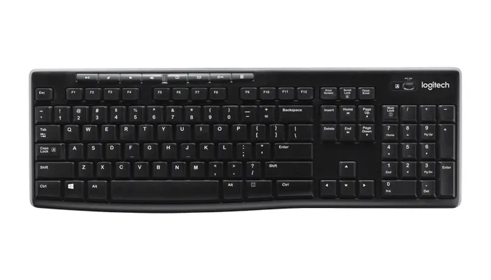 Tastatură Logitech K270, Fără fir, Negru