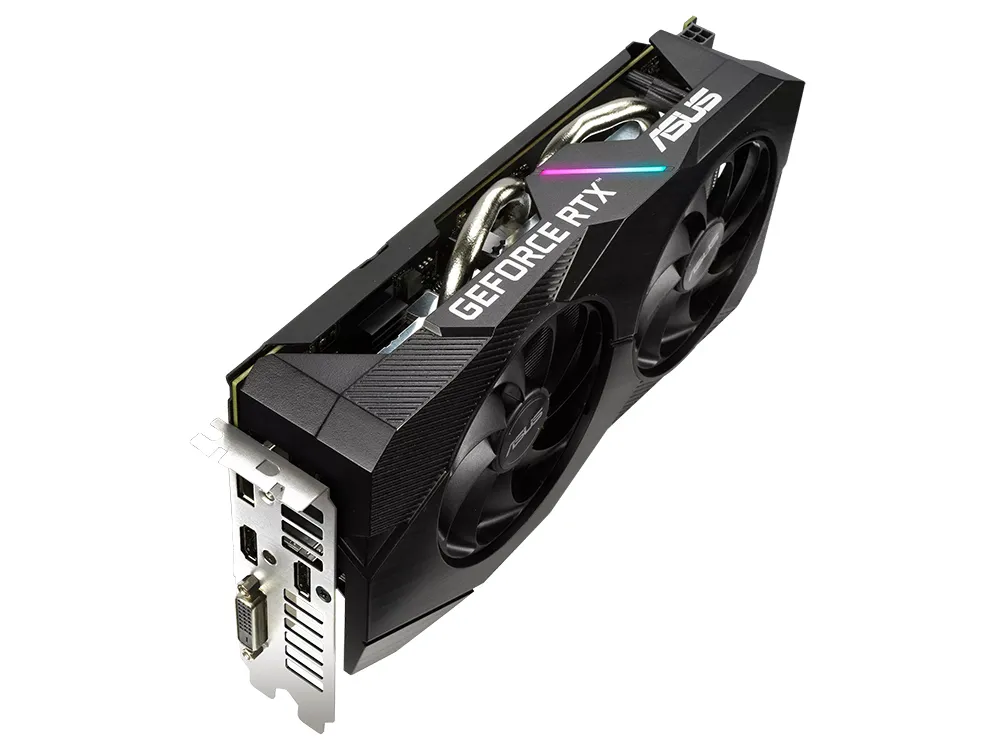 Placă Video ASUS DUAL-RTX2060-O12G-EVO, 12GB GDDR6 192bit