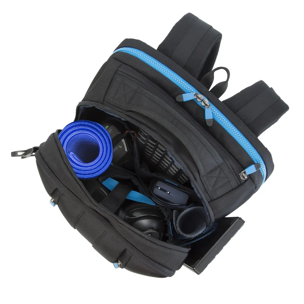 Rucsac pentru Laptop RivaCase Borneo, 17.3", Poliester, Negru