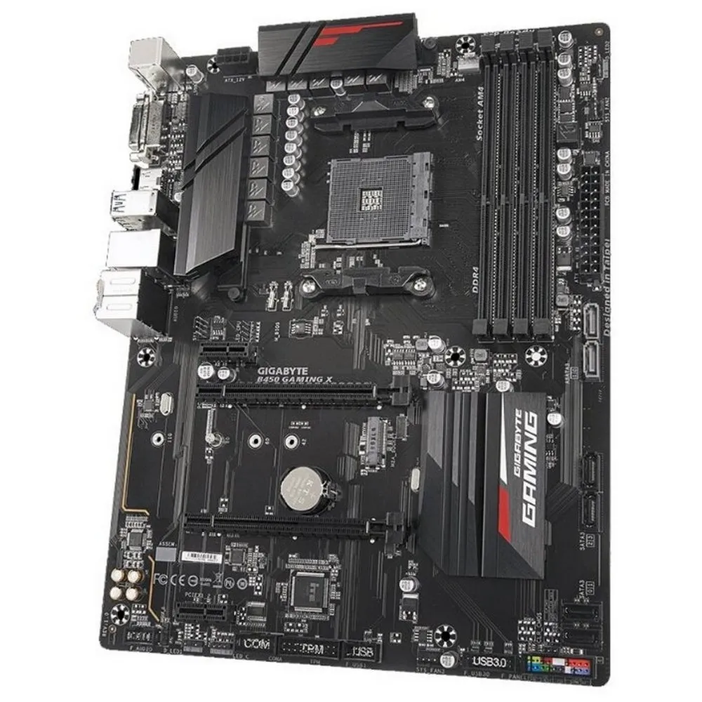 Placă de bază Gigabyte B450 GAMING X, AM4, AMD B450, ATX