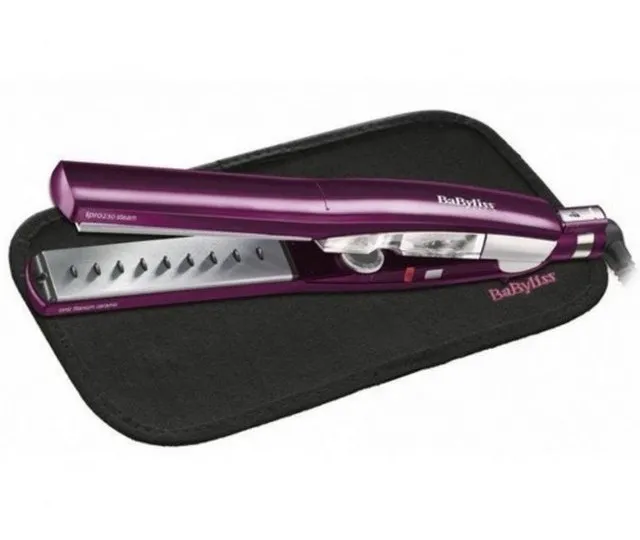 Placă de îndreptat părul BaByliss iPro 230 steam ST292E, Violet