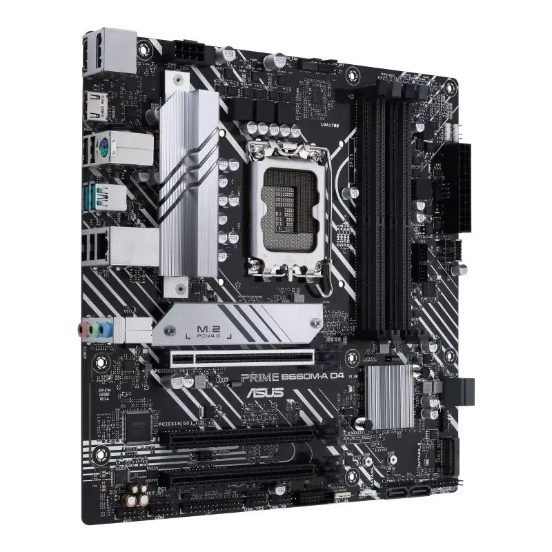 Placă de bază ASUS PRIME B660M-A D4, LGA1700, Intel B660, Micro-ATX