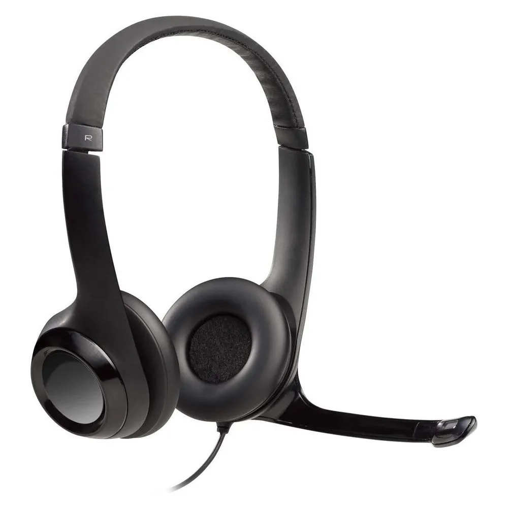 Căști Logitech H390, Negru