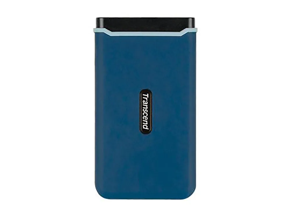 SSD portabil extern Transcend ESD370C, 1 TB, Albastru Marin (TS1TESD370C)