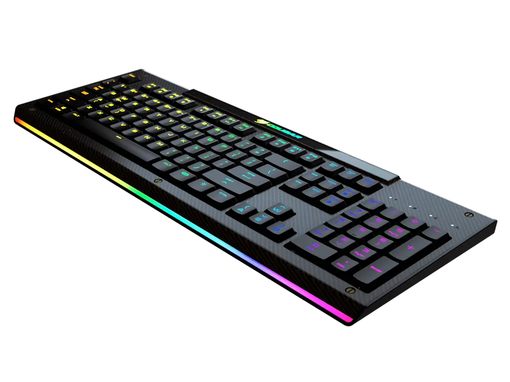 Tastatură Cougar Aurora S, Cu fir, Negru