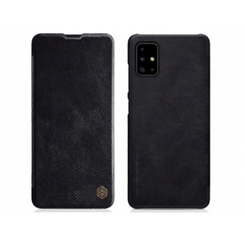 Husă tip carte Nillkin Galaxy A51 - Qin LC, Negru