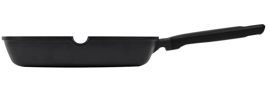 Tigaie-grill Rondell RDA-1204, 28cm, Negru