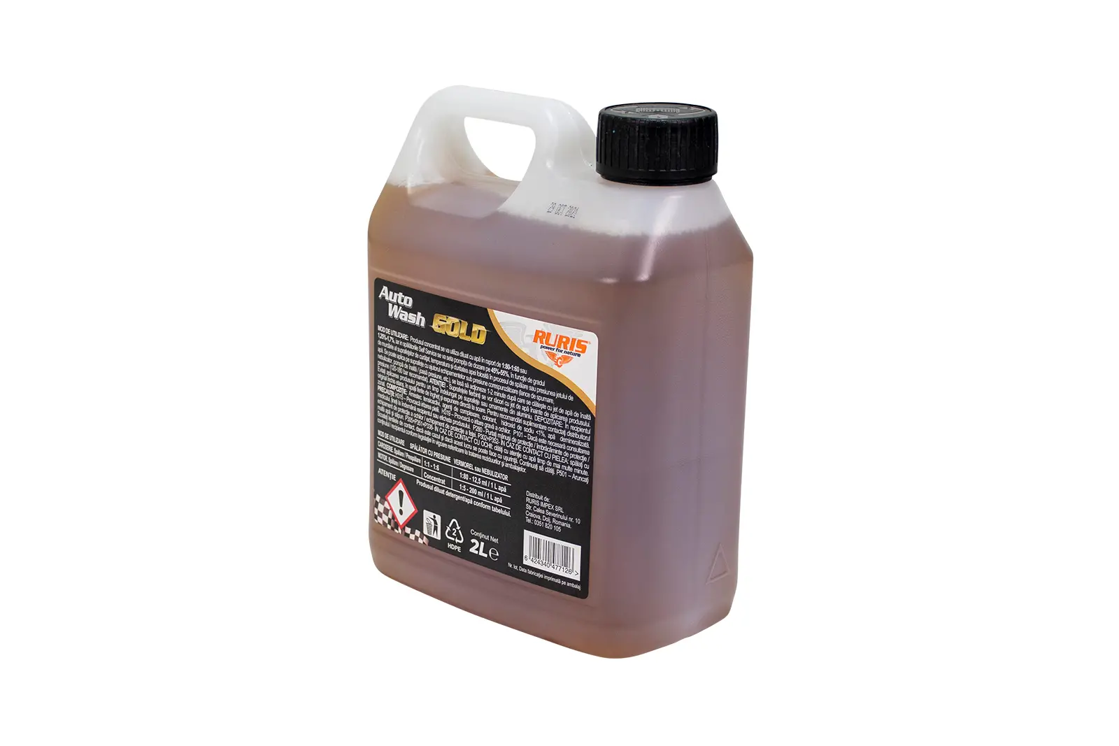 Detergent Ruris Auto Wash Gold 2L