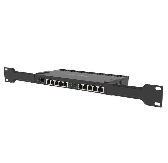 Router MikroTik RB4011iGS+RM, Negru
