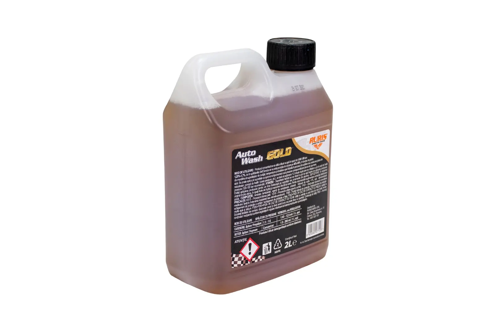 Detergent Ruris Auto Wash Gold 2L