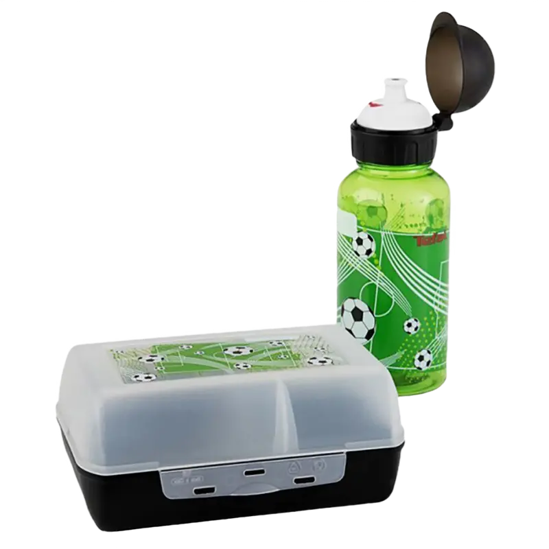 Set pentru prânz pentru copii Tefal Soccer, Verde