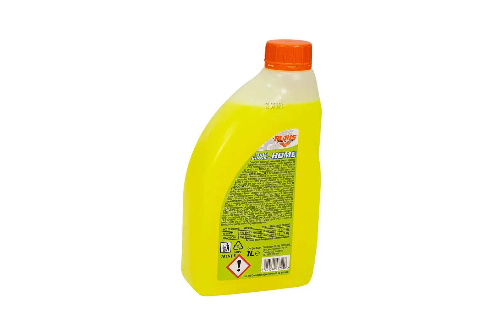 Detergent pavaje și socluri Multi Surface Home 1L
