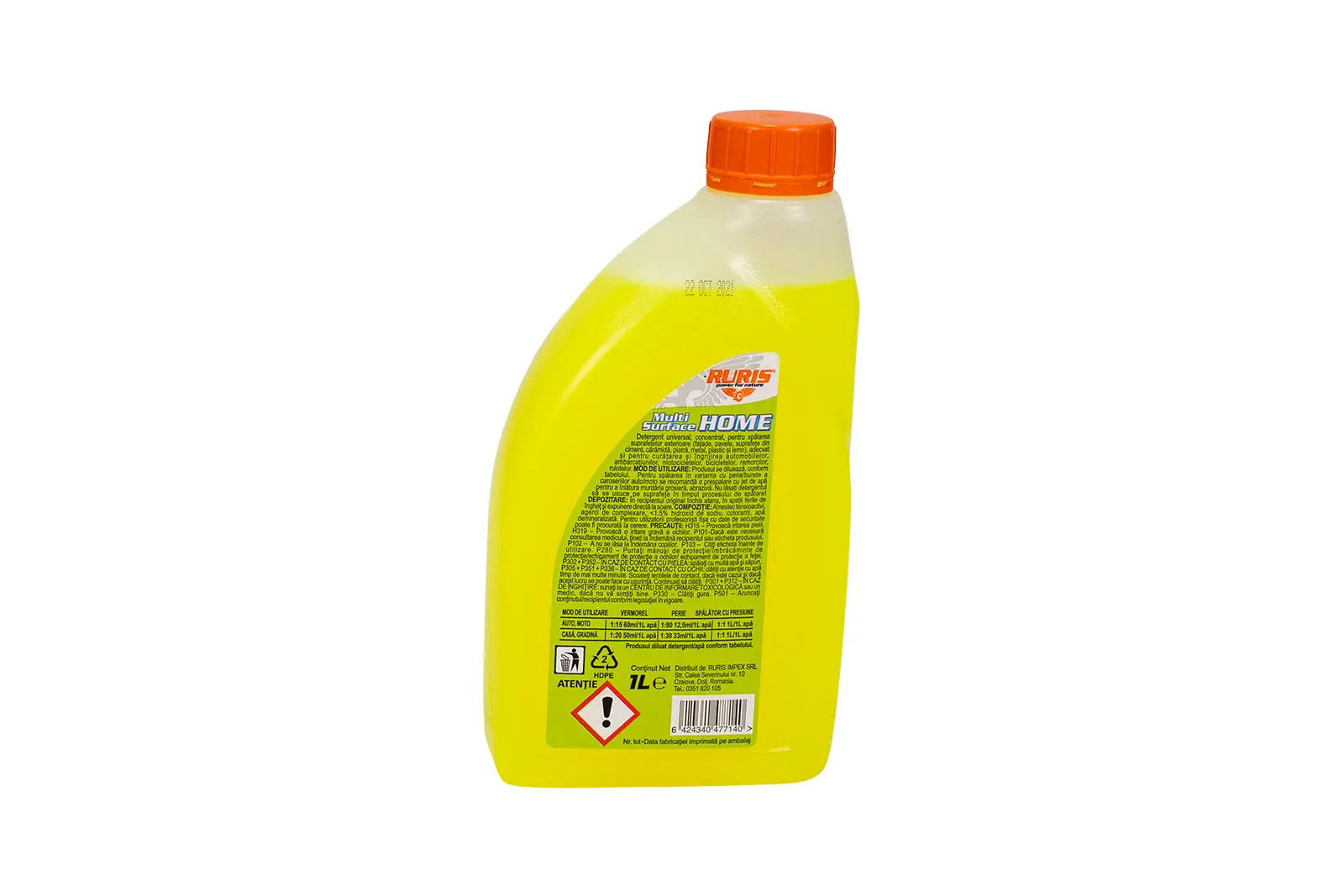 Detergent pavaje și socluri Multi Surface Home 1L