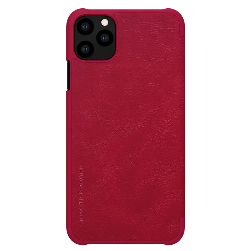Husă tip carte Nillkin iPhone 11 Pro Max - Qin, Roșu