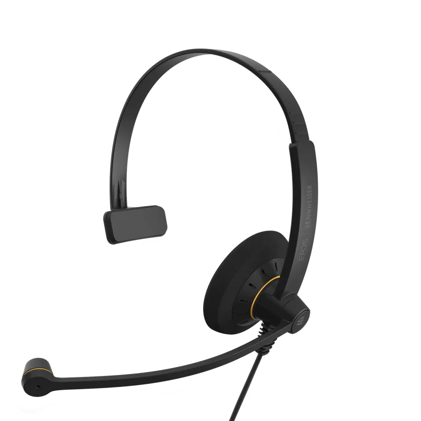 Căști EPOS SC 30 USB Mono, Negru
