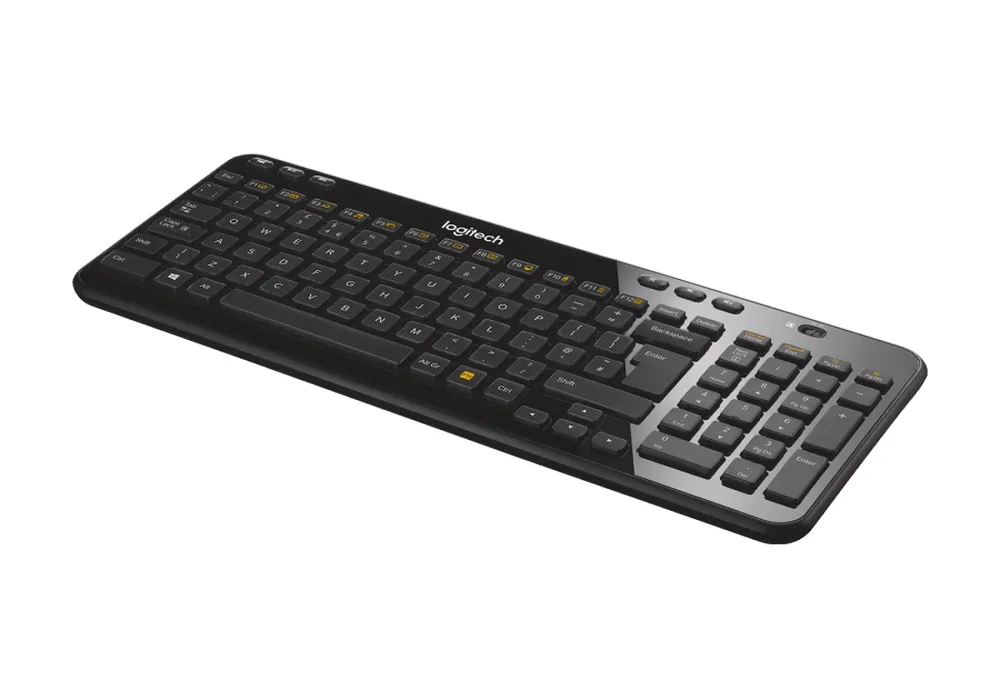 Tastatură Logitech K360, Fără fir, Negru