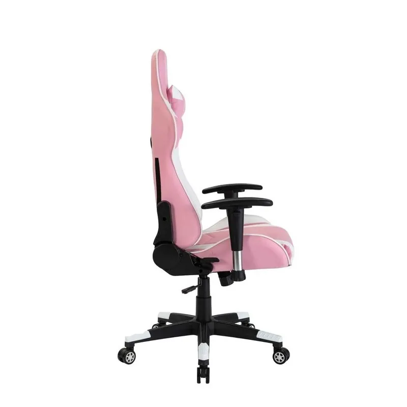 Scaun Gaming Havit GC932, PVC Piele, Roz