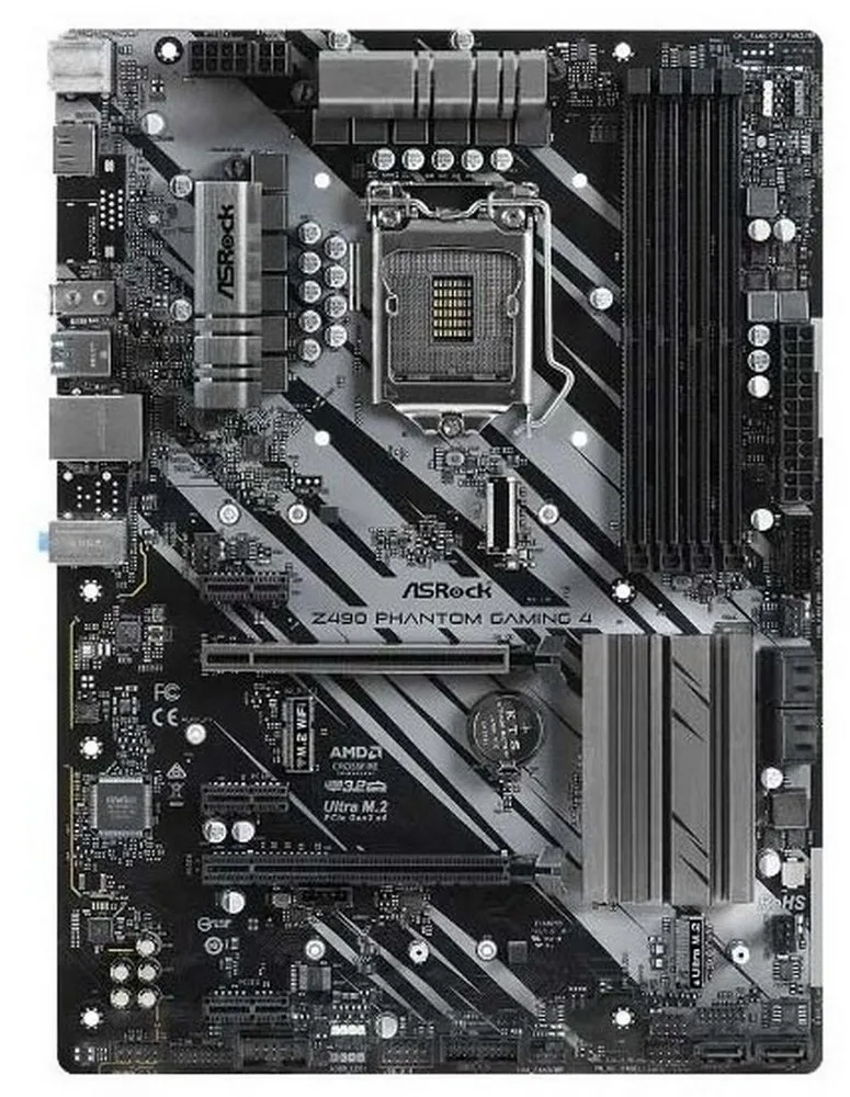 Placă de bază ASRock Z490 PHANTOM GAMING 4, LGA1200, Intel Z490, ATX