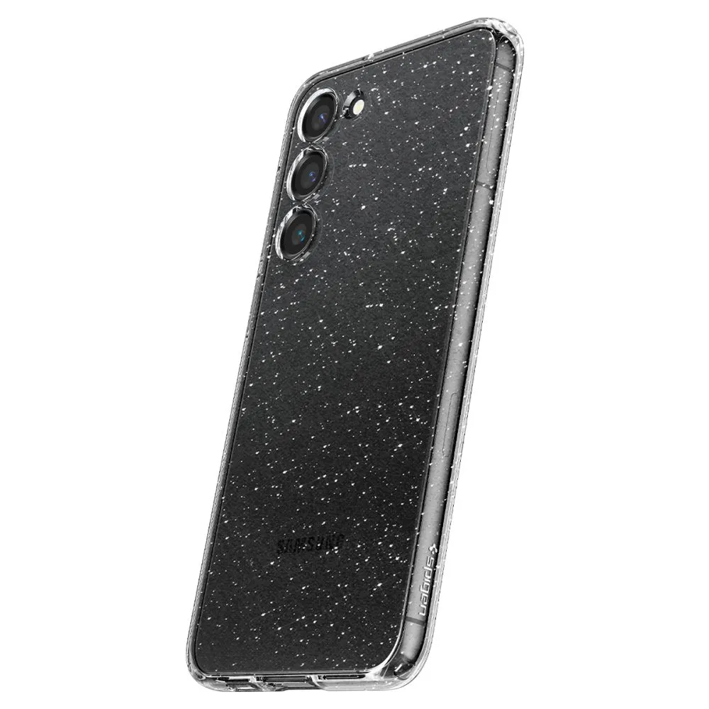 Husă Spigen Samsung S23, Liquid Crystal, Cristal cu sclipici