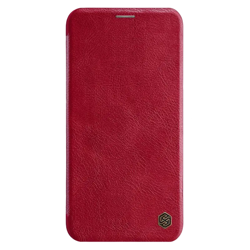 Husă tip carte Nillkin iPhone 11 Pro Max - Qin, Roșu