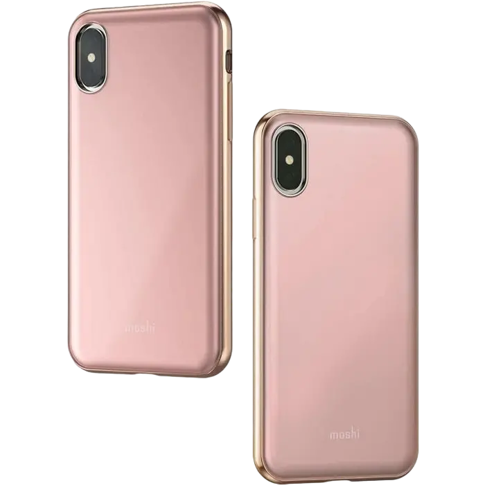 Husă Moshi iGlaze - iPhone XS/X, Roz