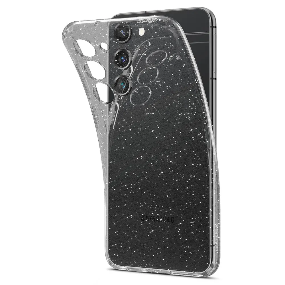Husă Spigen Samsung S23, Liquid Crystal, Cristal cu sclipici