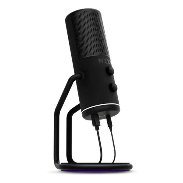 Microfon Gaming NZXT Capsule, Cu fir, Negru