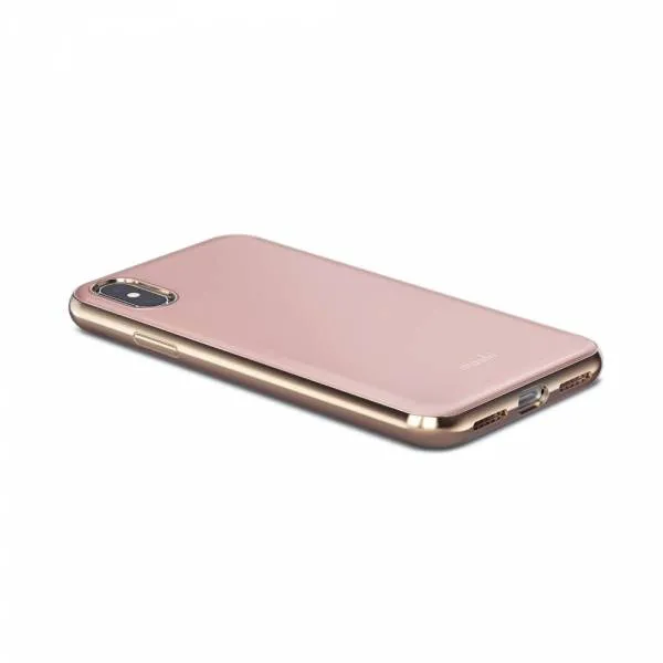 Husă Moshi iGlaze - iPhone XS/X, Roz