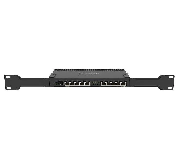 Router MikroTik RB4011iGS+RM, Negru