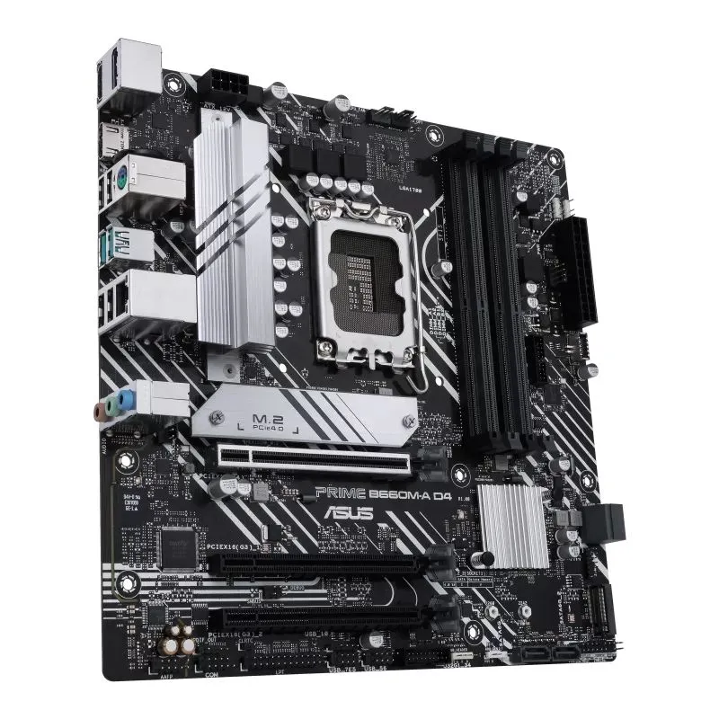 Placă de bază ASUS PRIME B660M-A D4, LGA1700, Intel B660, Micro-ATX